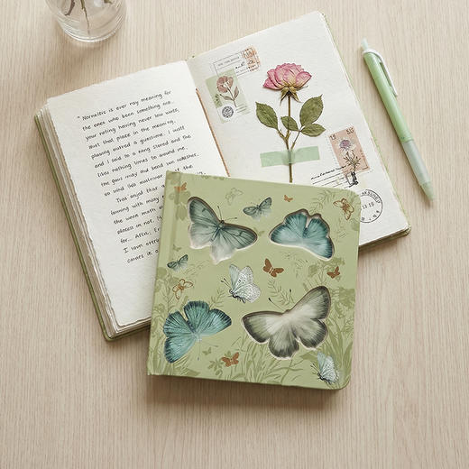 大英博物馆 博物志系列 蝴蝶翩翩透光笔记本 商品图2