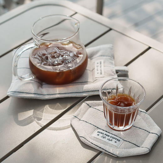 诚品咖啡定制周边棉麻简约杯垫 3色可选 商品图4
