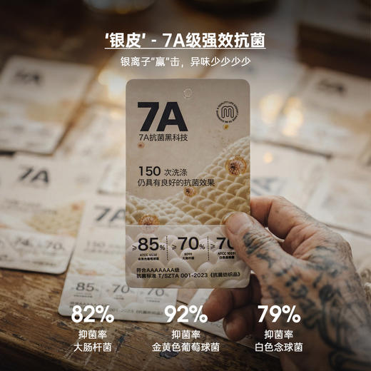 马登工装美式健身正肩收袖口短袖体能修身训练服T恤打底衫男春夏 商品图2