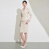 IWY/轻奢米白色西装套裙女春季新款高级感通勤职业装两件套正装25CS812 商品缩略图3