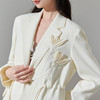 芳外优雅设计感立体花西装轻奢减龄显瘦外套女8T24AW0134 商品缩略图4