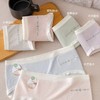 女士无缝内裤裸氨棉中大版少女三角内裤舒适贴肤透气内裤0550 商品缩略图1