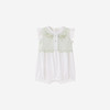 【商场同款】英氏夏季新款婴儿短袖透气哈衣女宝宝刺绣外出连体衣 商品缩略图4