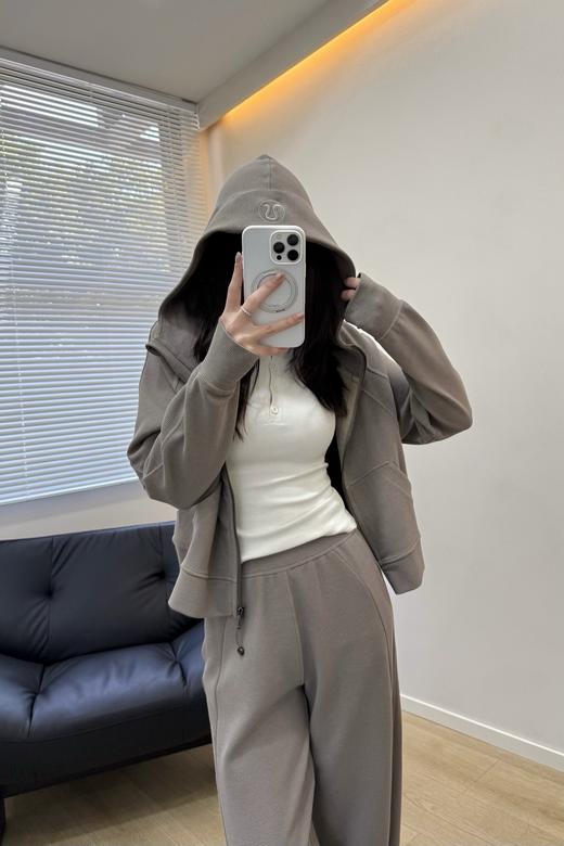 Lulu 新款面料薄款Scuba💙华夫格外套 商品图10