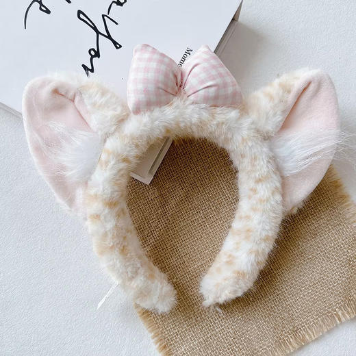 可爱百搭蝴蝶结兽耳发箍-纪念日百货门店同款170495798 商品图3