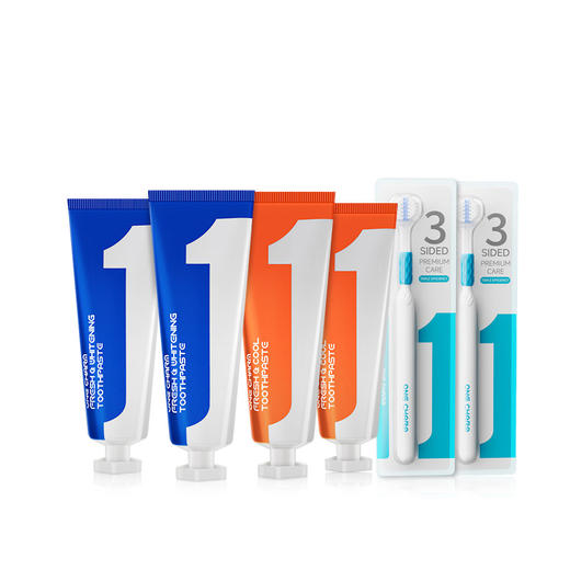 壹白清新系列牙膏| 100g/支 商品图1