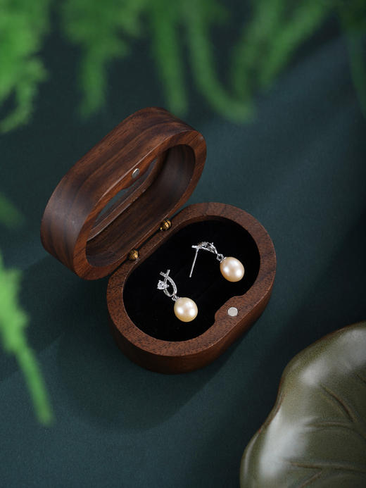 子佩集【时空奇遇】银S925珍珠惜王妃耳钉【YE0829】双色丝带交叉2602 商品图7