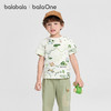 【balaOne】巴拉巴拉童装短袖t恤男女童2026新夏纯棉户外满印上衣 商品缩略图2