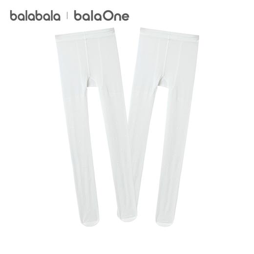 巴拉巴拉女童连裤袜夏季新款薄儿童舞蹈袜天鹅绒打底袜学生两条装 商品图4