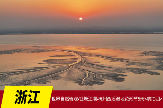 4月17日【浙江】世界自然奇观•钱塘江潮•杭州西溪湿地花潮节5天<航拍团> Y 商品图0