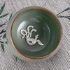 子佩集S990【采菊东篱】摆件【SR004】纯银茶具冰裂纹梅兰竹菊茶杯-凤舞-景德镇手绘2508 商品缩略图1