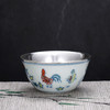 子佩集【鸡鸣富贵】S990银摆件【QF005】茶具品茗杯公鸡茶杯纯银内胆2509 商品缩略图2