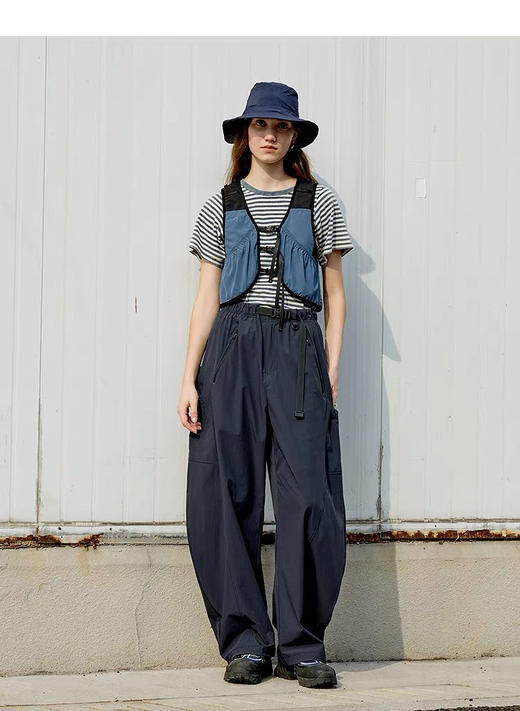 【秒杀价已调 直接拍】半圆 原创裤子 2026女式 速干薄款 弯刀裤 休闲长裤 商品图7