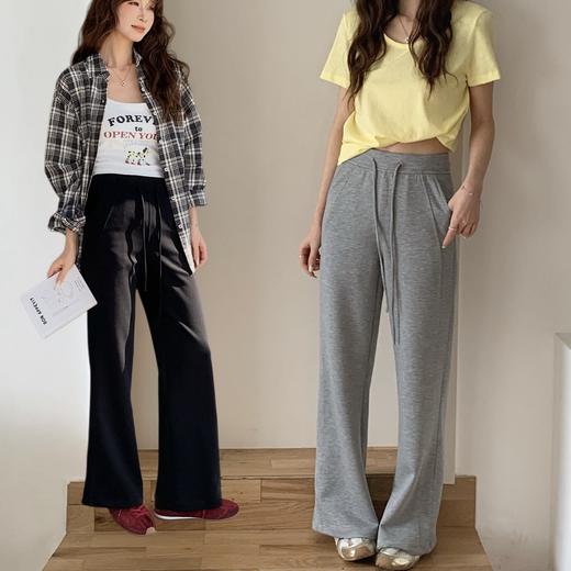 【到手品质200+】骆柒柒天丝棉瘦瘦喇叭裤 面料柔软细腻垂顺自带凉感 高腰喇叭裤型显瘦显身材 休闲百搭不挑人 商品图6