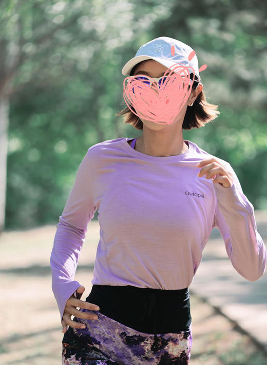 点此购买 遨托邦春秋季女士超细美利奴羊毛干爽长袖T恤 zc 342208 商品图8