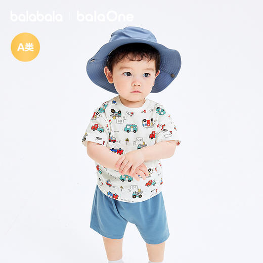 【balaOne】巴拉巴拉童装宝宝短袖t恤2026新款夏装萌 商品图0