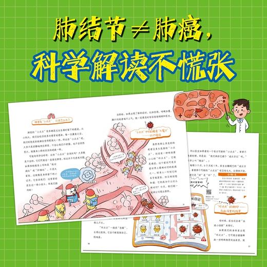 全攻略！我不要肺结节 适读6-12岁亲子共读 商品图1