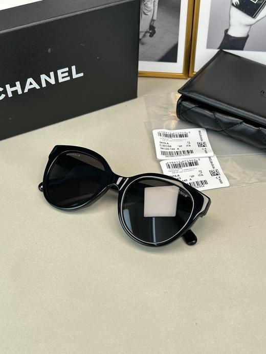 香奈儿  CH5414  猫眼园框板材极简风墨镜（JH） 商品图4