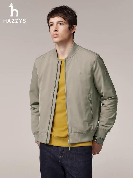 点此购买 哈吉斯小狗春秋季男士立领软壳夹克 ye 342191 商品图3