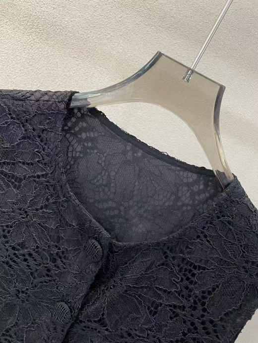 南油原创高品质  26 早春新款优雅气质重工刺绣钩花手工贝壳装饰底边马甲背心 商品图2