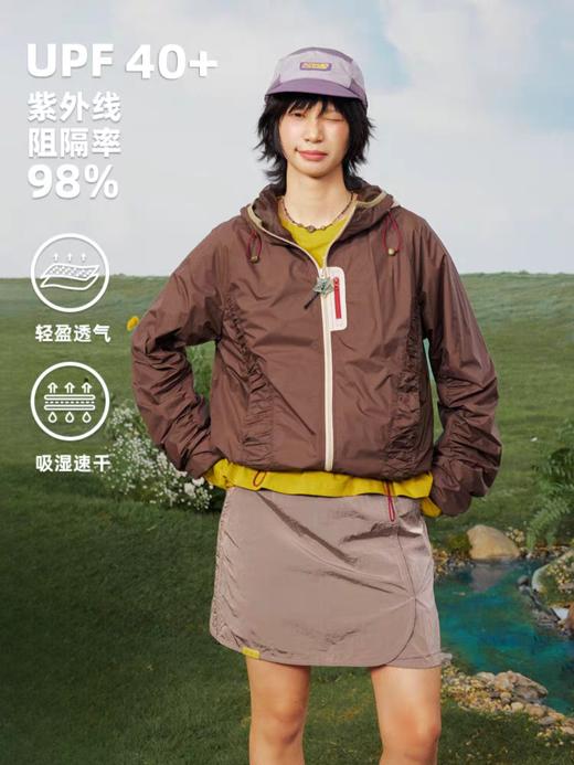 早乙女惠子saotome/STMWT211664/串珠撞色轻薄防晒夹克 商品图0