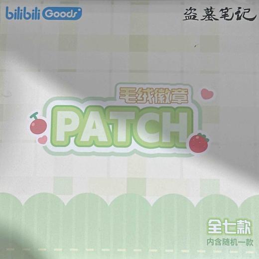 bilibiliGoods 盗墓笔记 PATCH系列 毛绒徽章 整盒 商品图0
