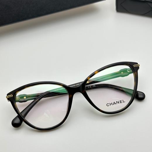 香奈儿 CH3457 板材双C链条⛓ 时尚猫眼光学眼镜（JH） 商品图6