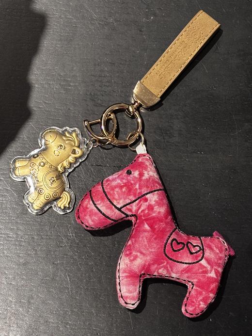 阳光公益基金云南特色扎染小马 小马足金999挂件 商品图1