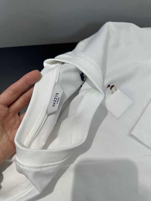 点此购买 哈吉斯小狗家男士休闲小LOGO纯棉基础长袖T恤衫 ye 342183 商品图13