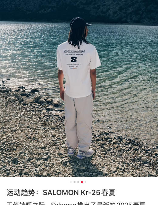 原单萨洛蒙棉麻速干短袖T恤031204 商品图5