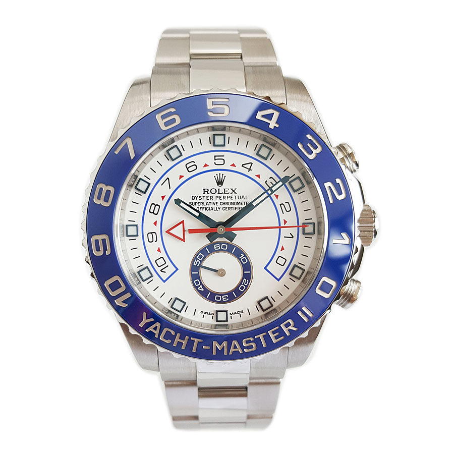 【95新】ROLEX 劳力士116680天文台认证自动机械机芯倒计时44MM（男款）游艇名仕型II系列蚝式钢/陶质字圈070326NJS17