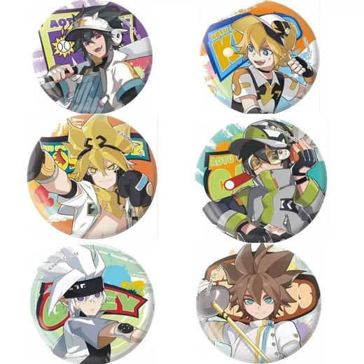 凹凸世界运动会系列-75mm徽章-金 商品图0