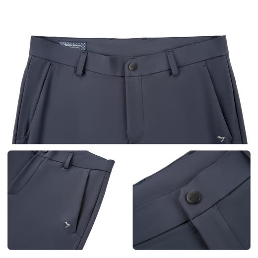 【瞬间凉感】柒牌休闲梭织长裤2026夏季新款薄款九分裤子男130H72800 商品图3