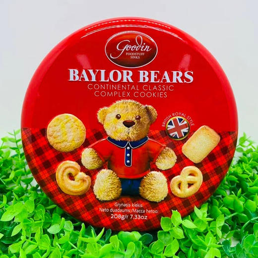 嘉龙小熊饼干208g 商品图1