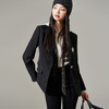 剩S 芳外新款英伦风气质西装外套轻奢一粒扣通勤外套女8T23CX1138 商品缩略图2