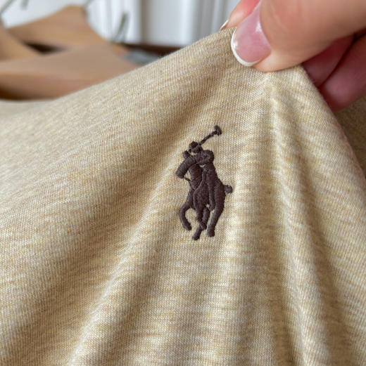 拉夫劳伦小马刺绣圆领花纱短袖tee031302 商品图5