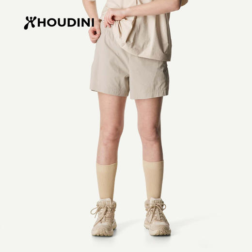 HOUDINI胡丁尼Liquid Shorts液动女户外26夏季新轻薄跑步健身短裤 860073 商品图2