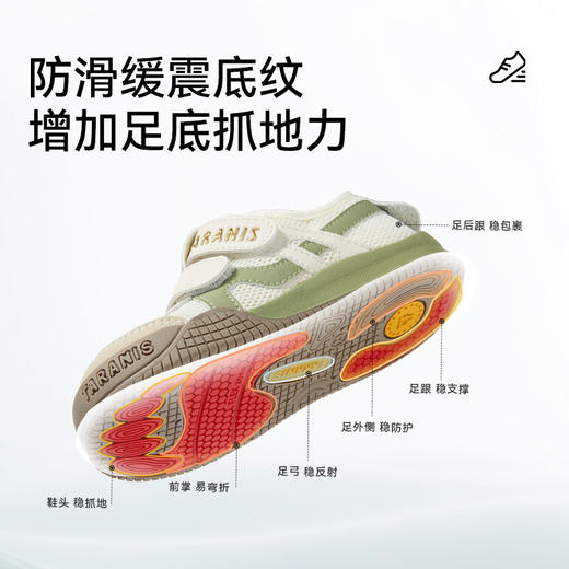 泰兰尼斯212学步鞋男宝宝春季新款童鞋女童鞋子机能鞋防滑面包鞋T01T6A8559 商品图4