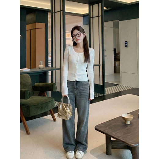 <曾小咸推荐>3.16现货秒杀 ！微信超特价！韩系短款针织衫 日常189.99 立减100 秒杀89.99！！ 商品图1