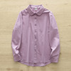 原单货！2026精梳棉纯棉衬衫！女春秋新款圆领长袖百搭文艺打底衬衣！ 商品缩略图3