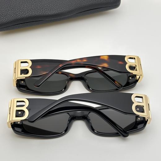 巴黎世家 板材质感太阳眼镜 BB0066S 夺目金属BB双字母扣（JH） 商品图3