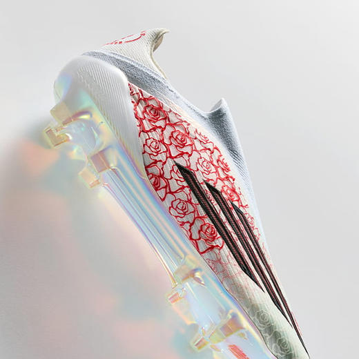 小李子ADIDAS阿迪达斯F50 高端亚马尔无鞋带FG长钉足球鞋男JR4441 商品图2