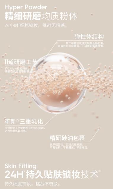 玛丽黛佳种籽贴肤锁妆气垫1+1替换装（2.0版）W01皑雾 黄一白推荐色号-0748 商品图6