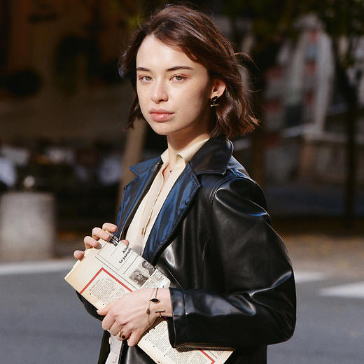 【章龄之同款】Black Eyes黑眼系列｜黑眼睛简约耳钉 商品图3