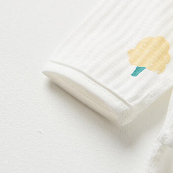 童泰（TONGTAI）婴儿连体衣夏季新生儿衣服宝宝家居内衣蝴蝶衣2件装 绿色66cm 商品图1