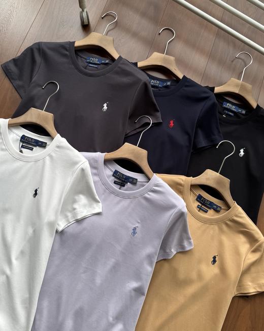 点此购买 拉夫劳伦春夏季女士经典小标刺绣款圆领短袖T恤 md 342240 商品图11