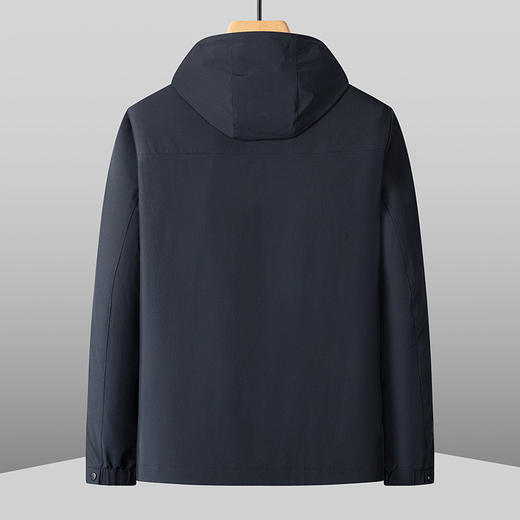 【DKP】大依优型大码男装春季夹克外套休闲运动百搭外套上衣可脱卸帽 商品图3