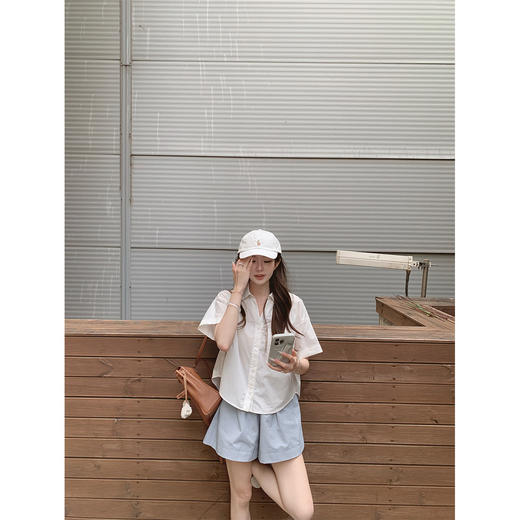 金蘑菇菇 轮廓衬衫组 / 好穿的衬衫+裙裤 商品图1