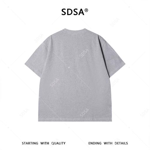 26642SDSA男装2026新款高贵轻奢美式狗狗印花圆领短袖T恤宽松百搭上衣 商品图4