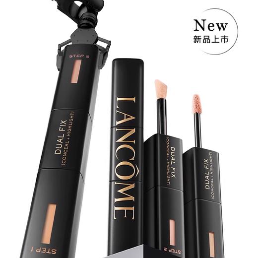 LANCOME/兰蔻 双头持妆遮瑕提亮液 12ml  香港直邮，专为亚洲肤调打造，遮瑕提亮二合一。，精细尖端头可精准点涂提亮，轻松修饰暗沉与瑕疵。持妆力强，自然融合不卡粉。 商品图1